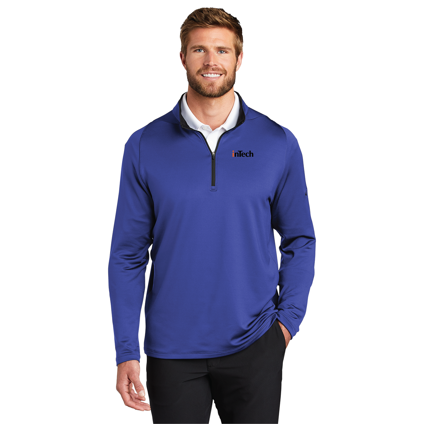 779795 Nike Dri-FIT Stretch 1/2-Zip Cover-Up