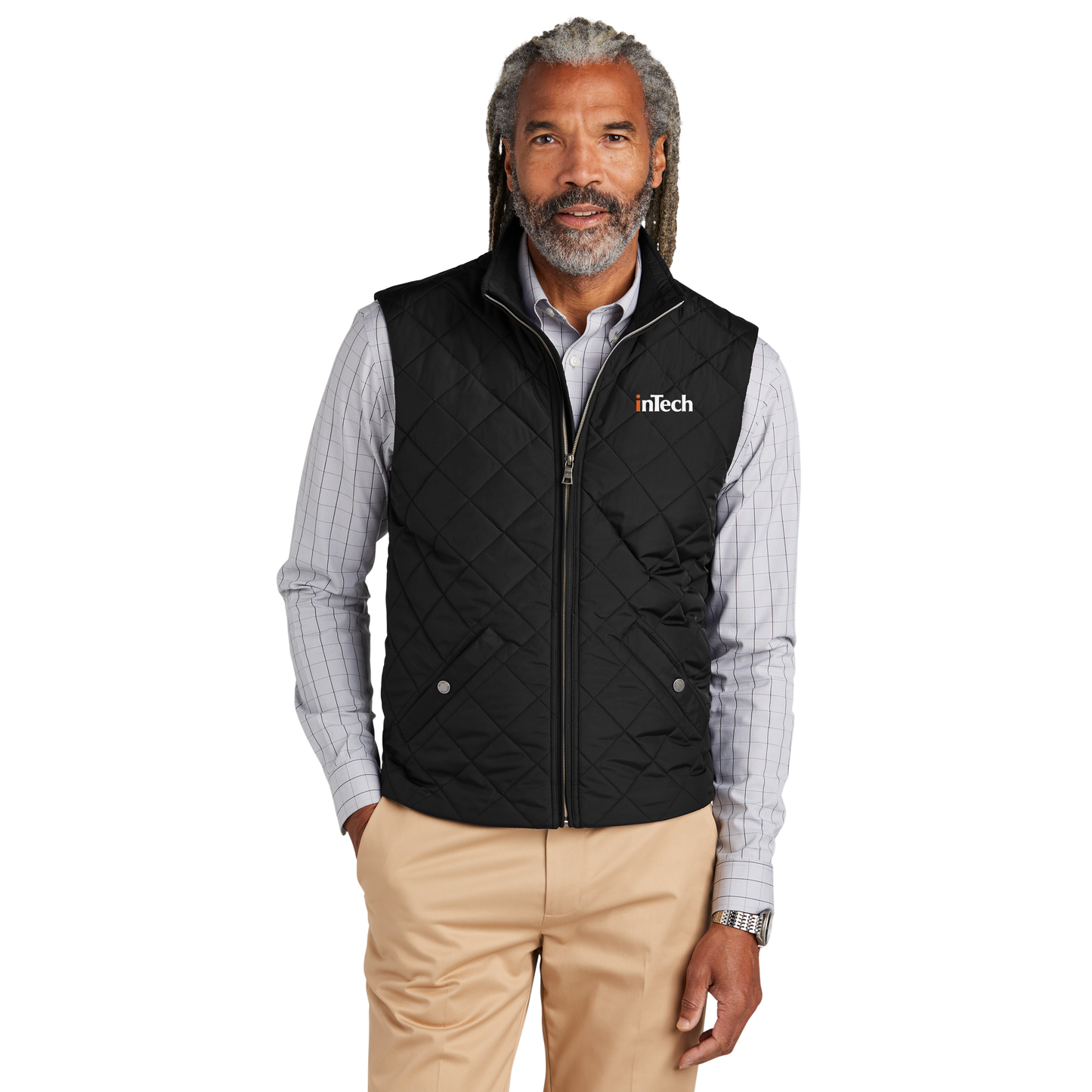 BB18602 Brooks Brothers® Quilted Vest