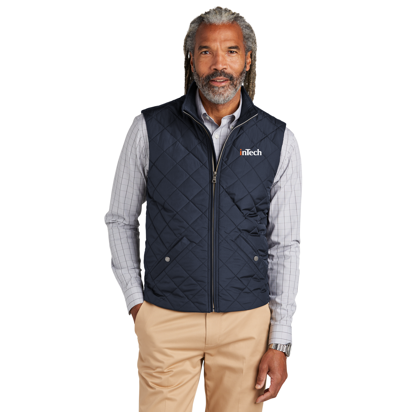 BB18602 Brooks Brothers® Quilted Vest