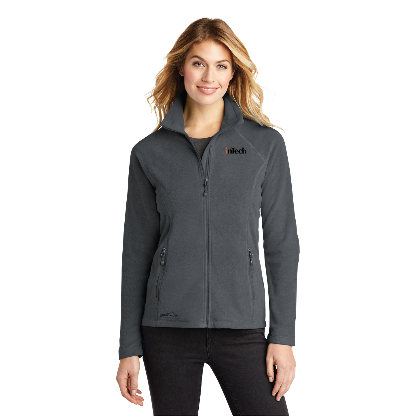 EB225 Eddie Bauer® Ladies Full-Zip Microfleece Jacket