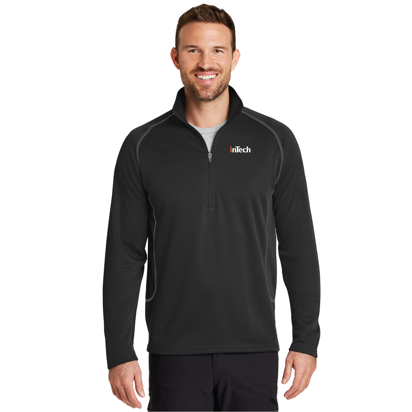EB236 Eddie Bauer® Smooth Fleece 1/2-Zip