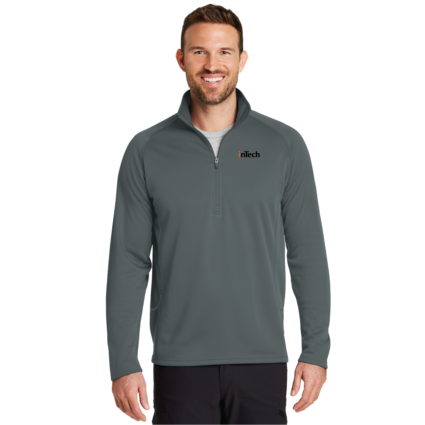 EB236 Eddie Bauer® Smooth Fleece 1/2-Zip