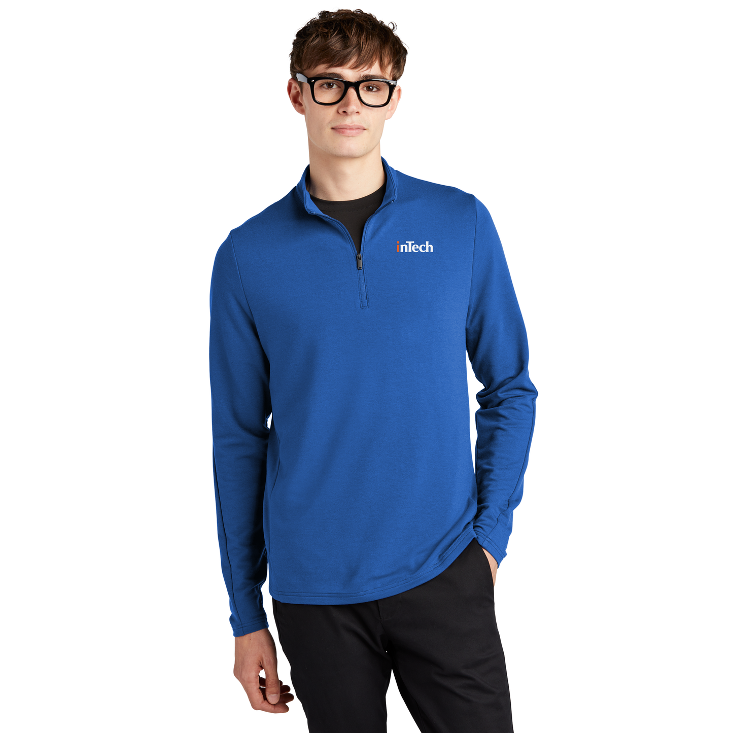 MM3010 Mercer+Mettle™ Stretch 1/4-Zip Pullover