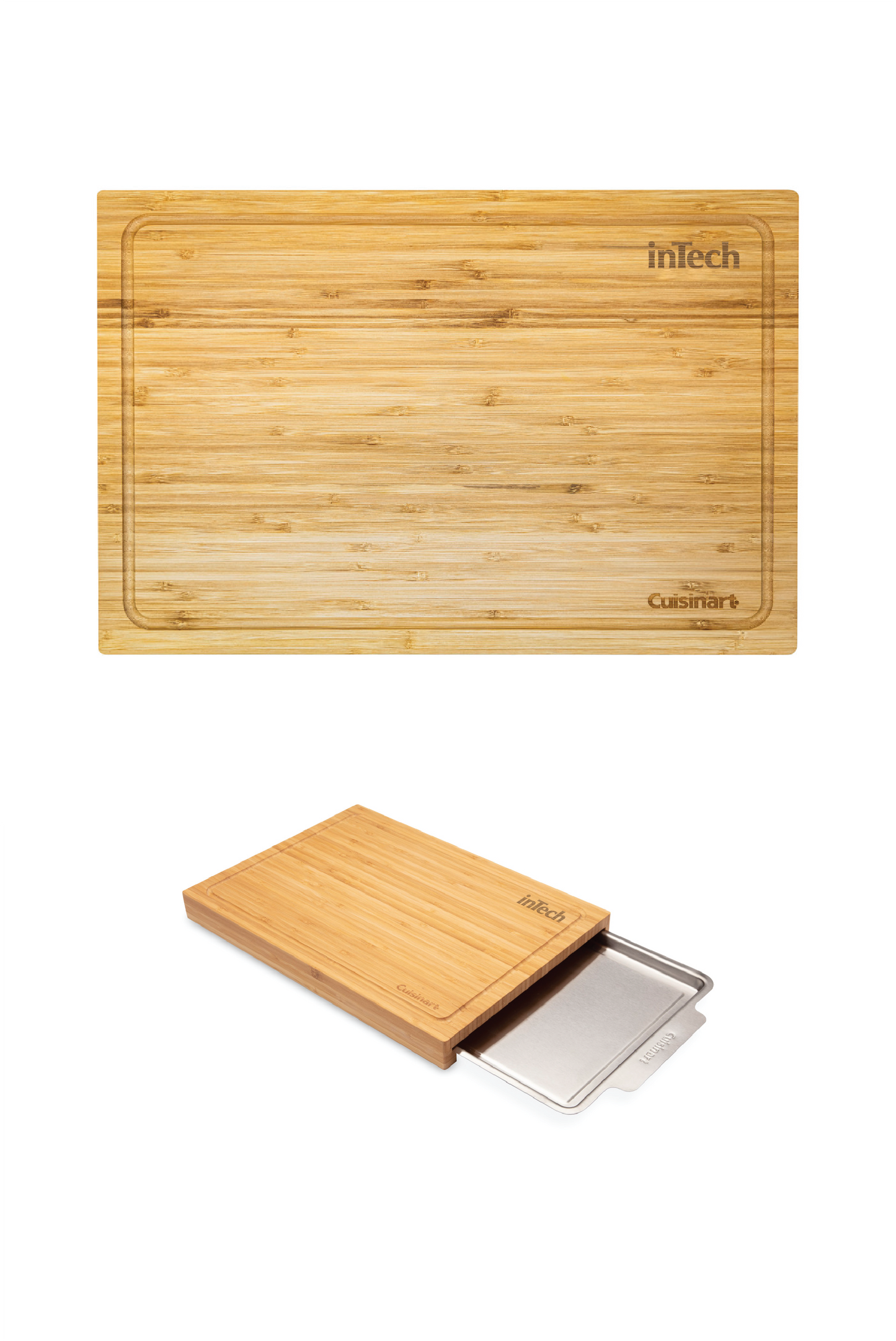 101459-231 Cuisinart Bamboo Cutting Board With Hidden Tray
