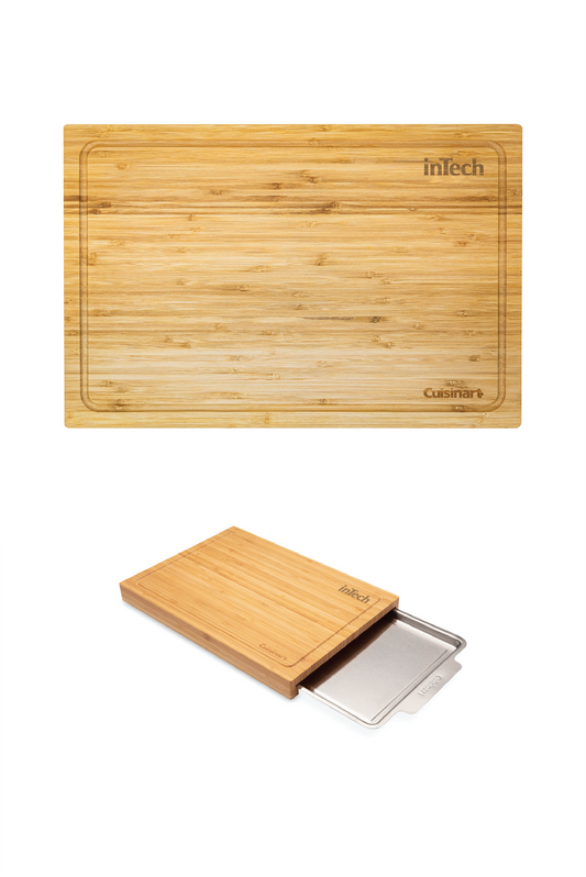 101459-231 Cuisinart Bamboo Cutting Board With Hidden Tray