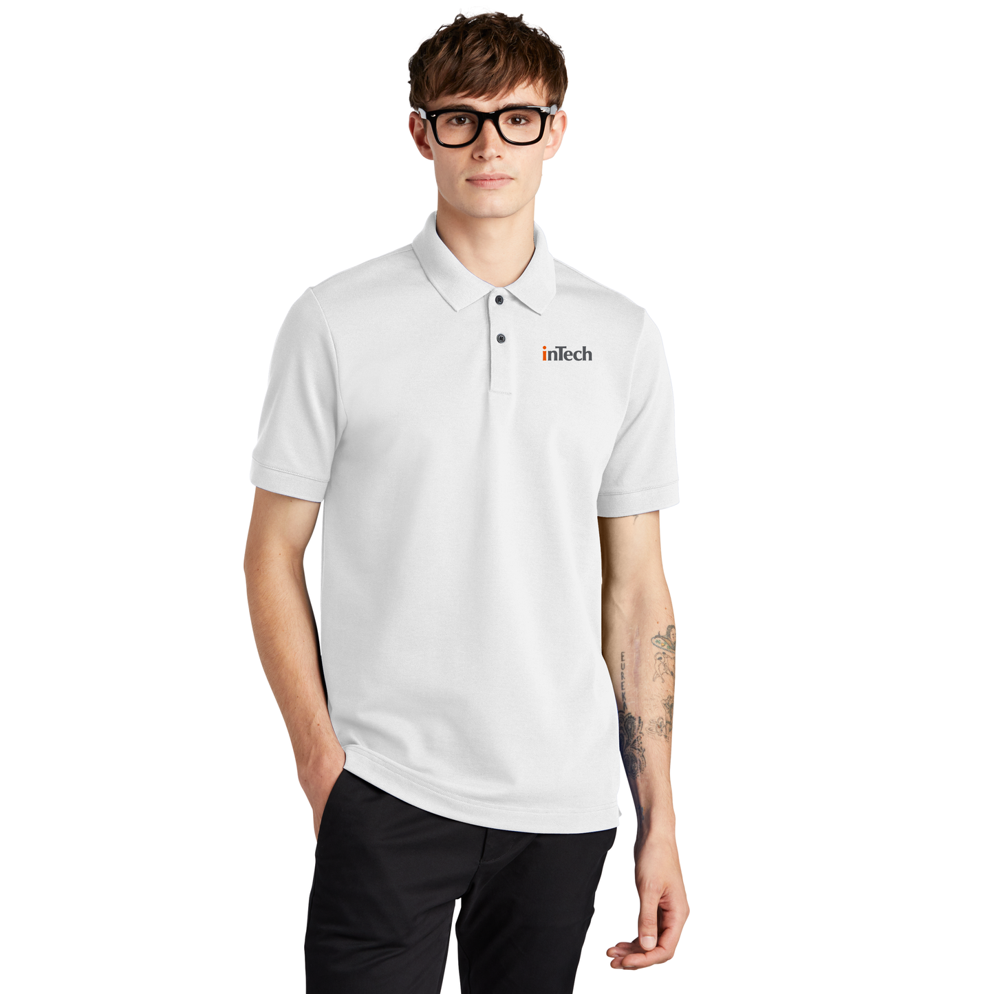 MM1000 Mercer+Mettle™ Stretch Heavyweight Pique Polo