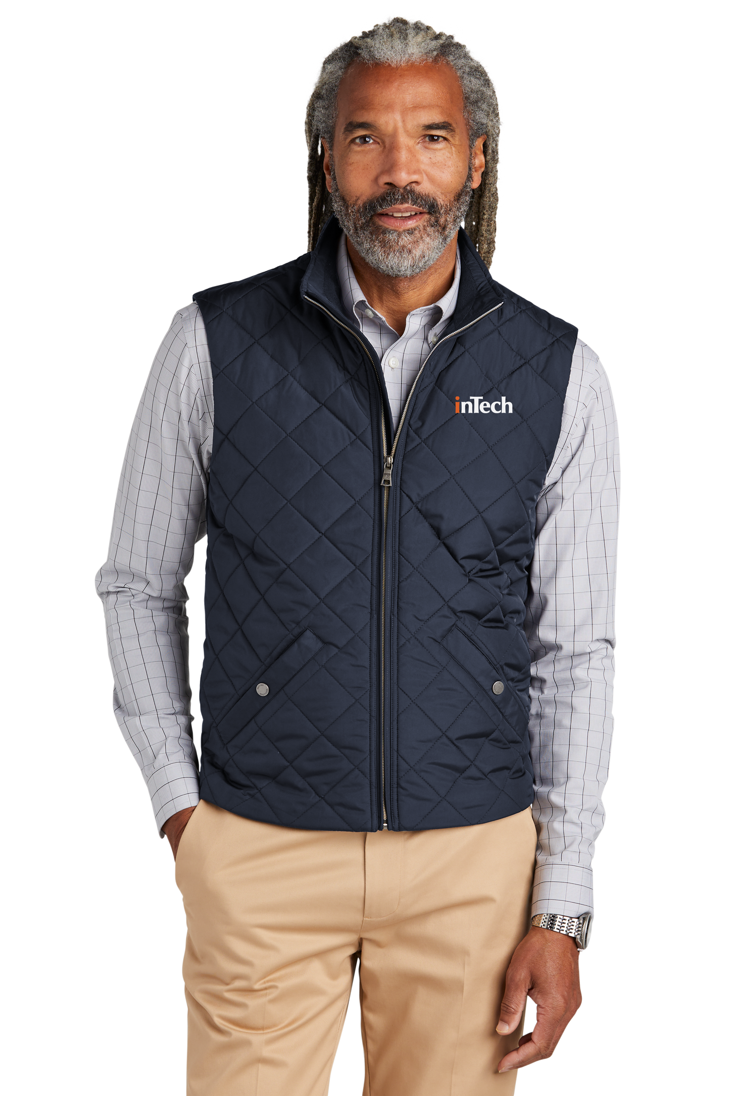 BB18602  Brooks Brothers® Quilted Vest