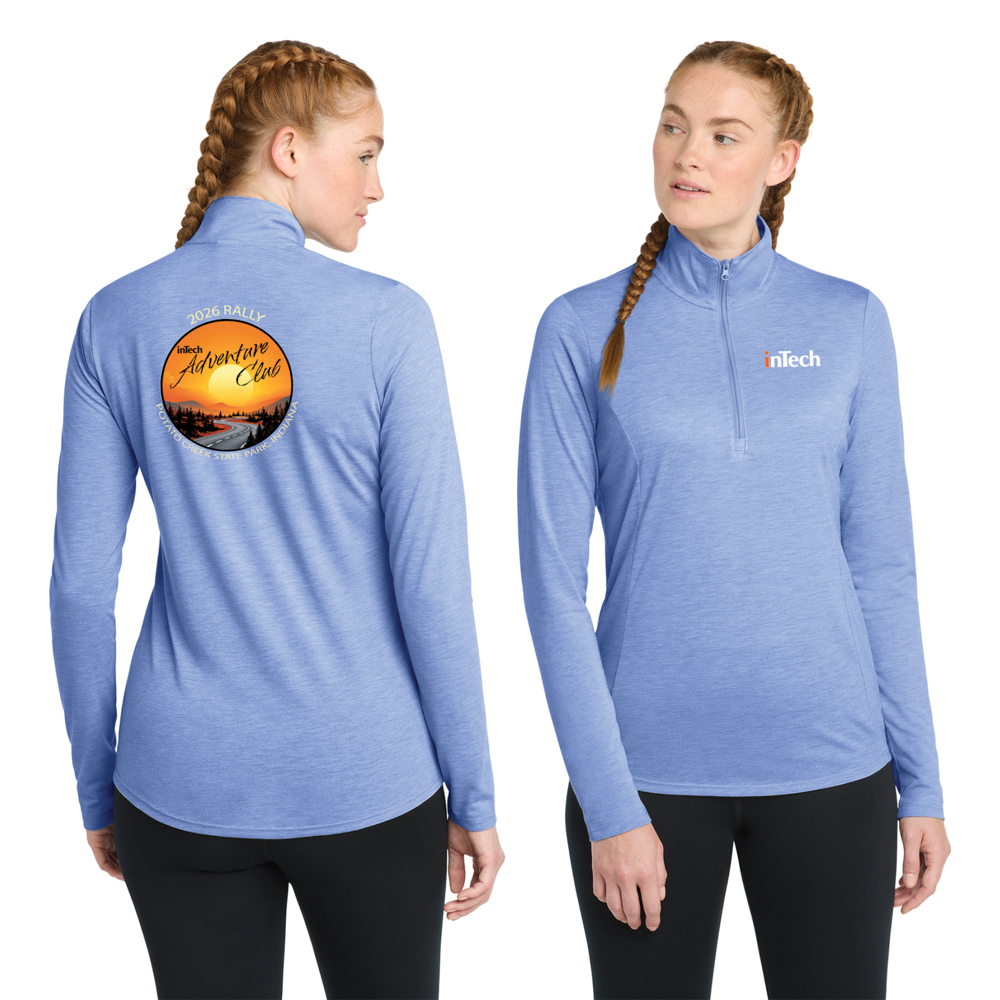 InTech 2026 Rally Women's Tri-Blend Wicking 1/4-Zip